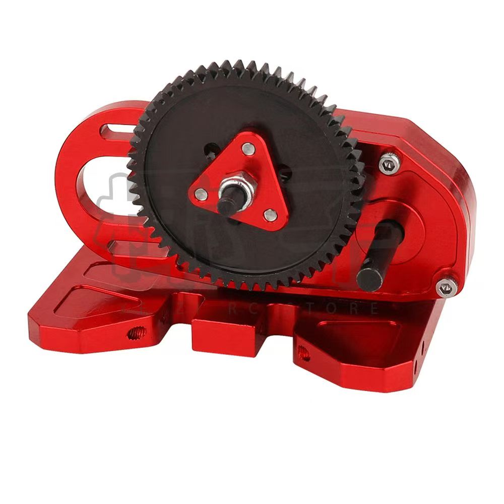 LCG Low Center of Gravity 2-Speed Gearbox for 1/10 RC Crawler SCX10 II III Capra TRX4 Upgrade  BX6