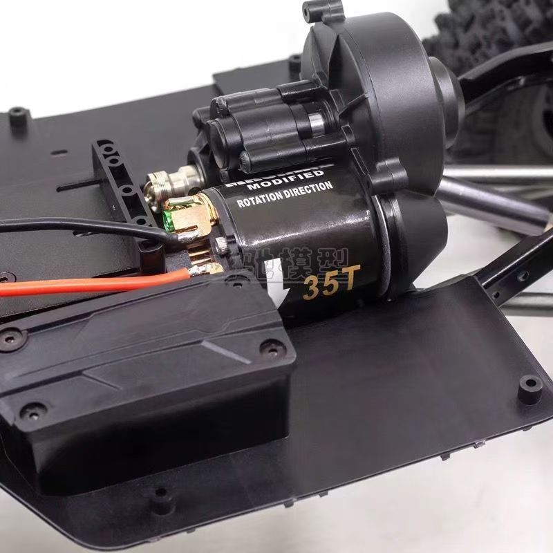 1/10 RC Crawler SCX10 II 90046 Chassis Frame 313mm Wheelbase with Gearbox & Motor  DB13