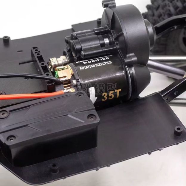1/10 RC Crawler SCX10 II 90046 Chassis Frame 313mm Wheelbase with Gearbox & Motor  DB13