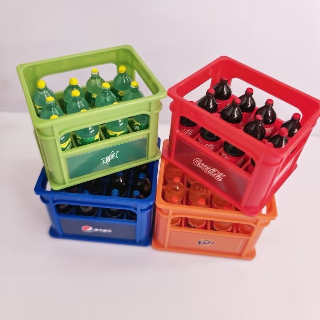 RC Crawler Miniature Drink Bottle Scene Set XQJ-014