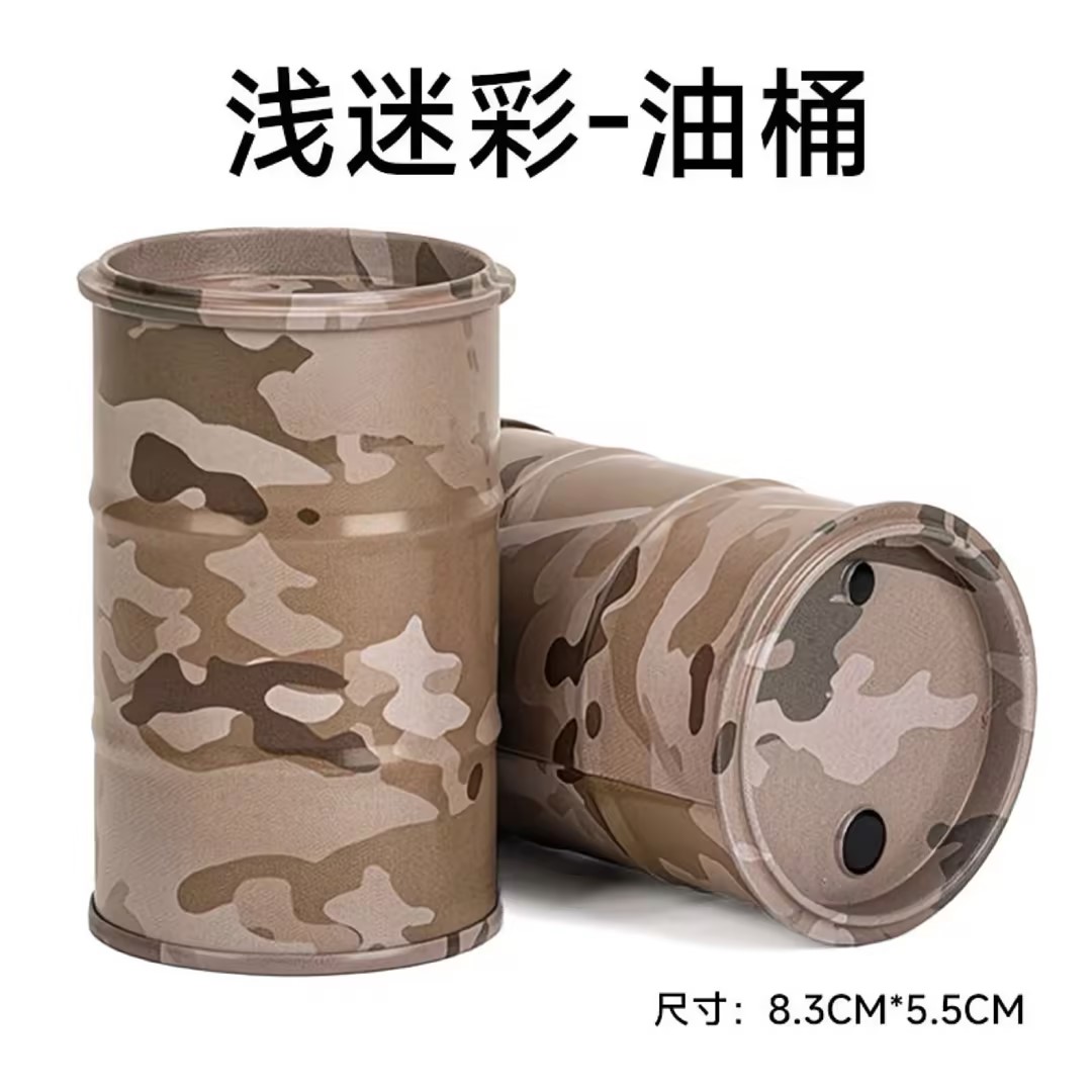 1/10 Scale RC Crawler Metal Oil Drum Model XQJ-009