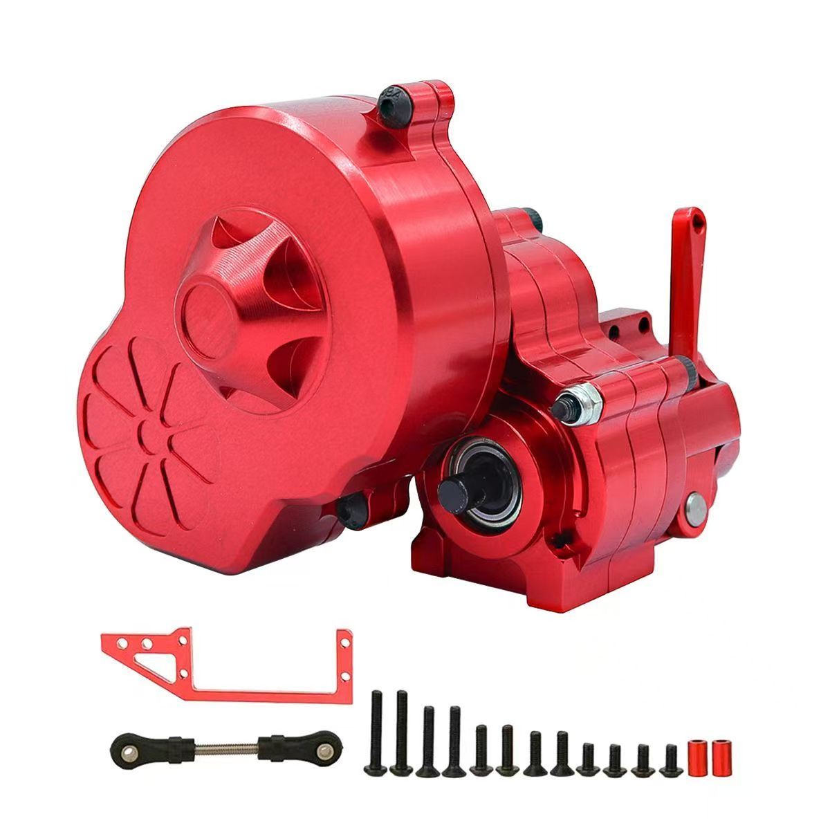 1/10 RC Crawler Metal Transmission Gearbox with Disconnect Function for SCX10 / AX10 / Wraith Upgrade  BX1