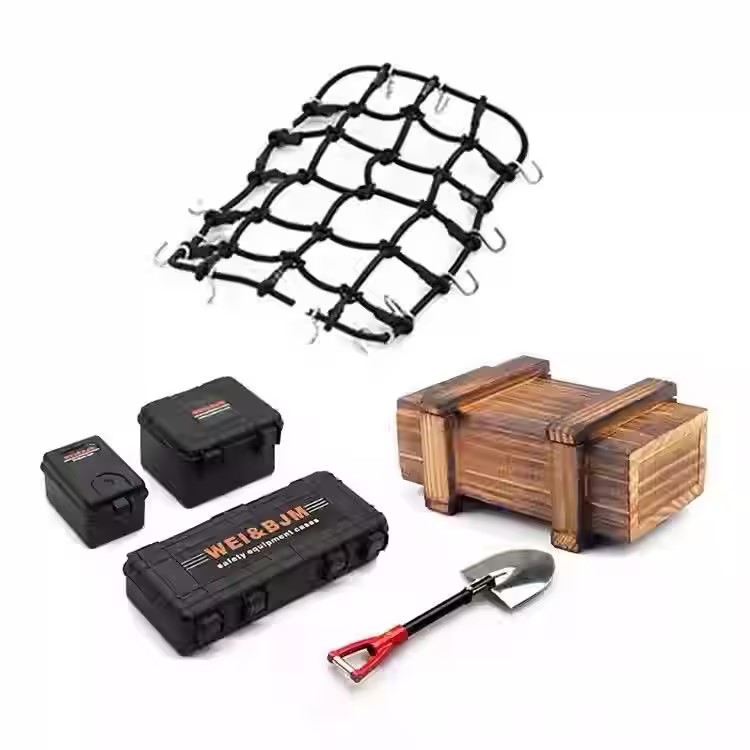 RC Crawler Scale Decor Accessory Kit (1/8, 1/10, 1/12 Scale)