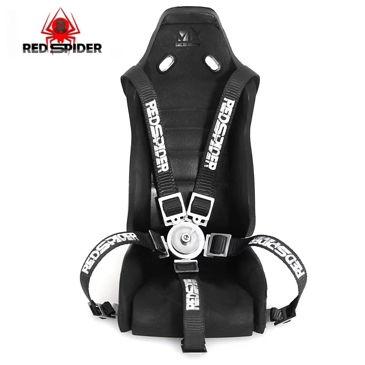 RS Red Spider 1/10 Crawler / 1/8 AXIAL Buggy 5-Point RC Simulation Seatbelt Racing Harness Upgrade Parts R231  Y2
