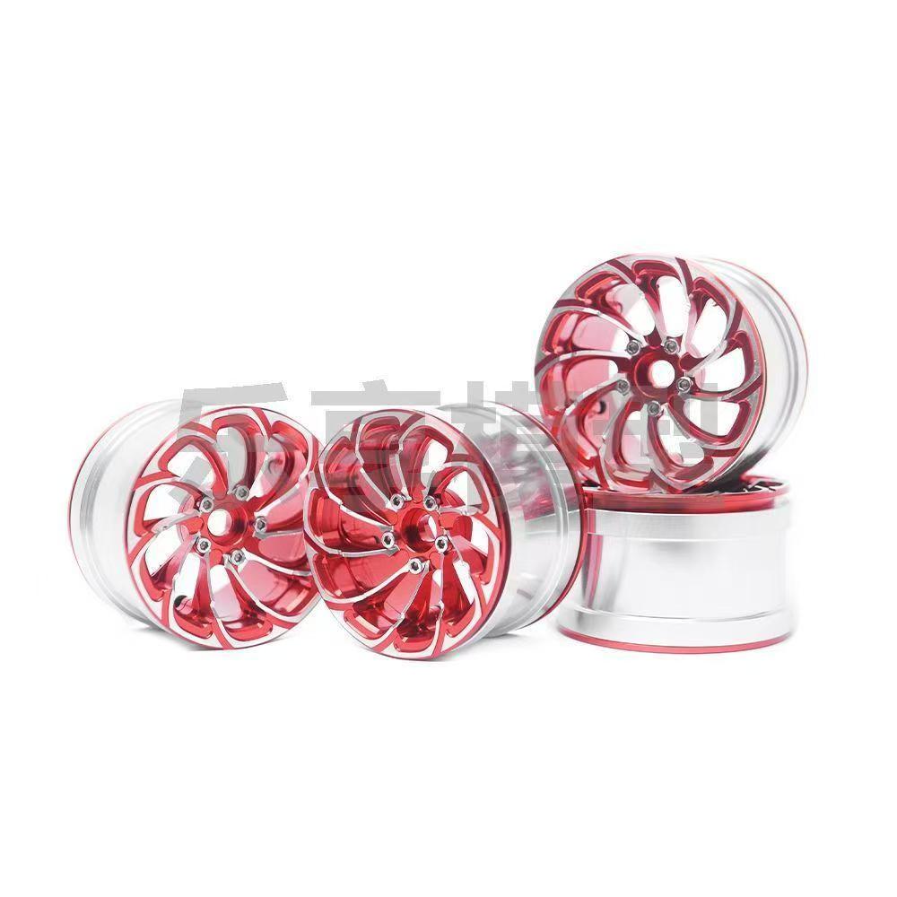 2.2" Tornado Style Metal Beadlock Wheels, CNC Aluminum RC Crawler Wheels for AXIAL SCX10 TRX4  L2