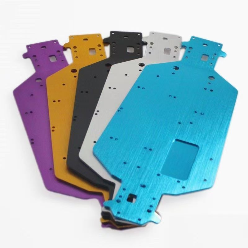 Aluminum Chassis Plate 04001 Upgrade for HSP 94111/94170/94107/94118 1/10 RC Monster Truck  BD05