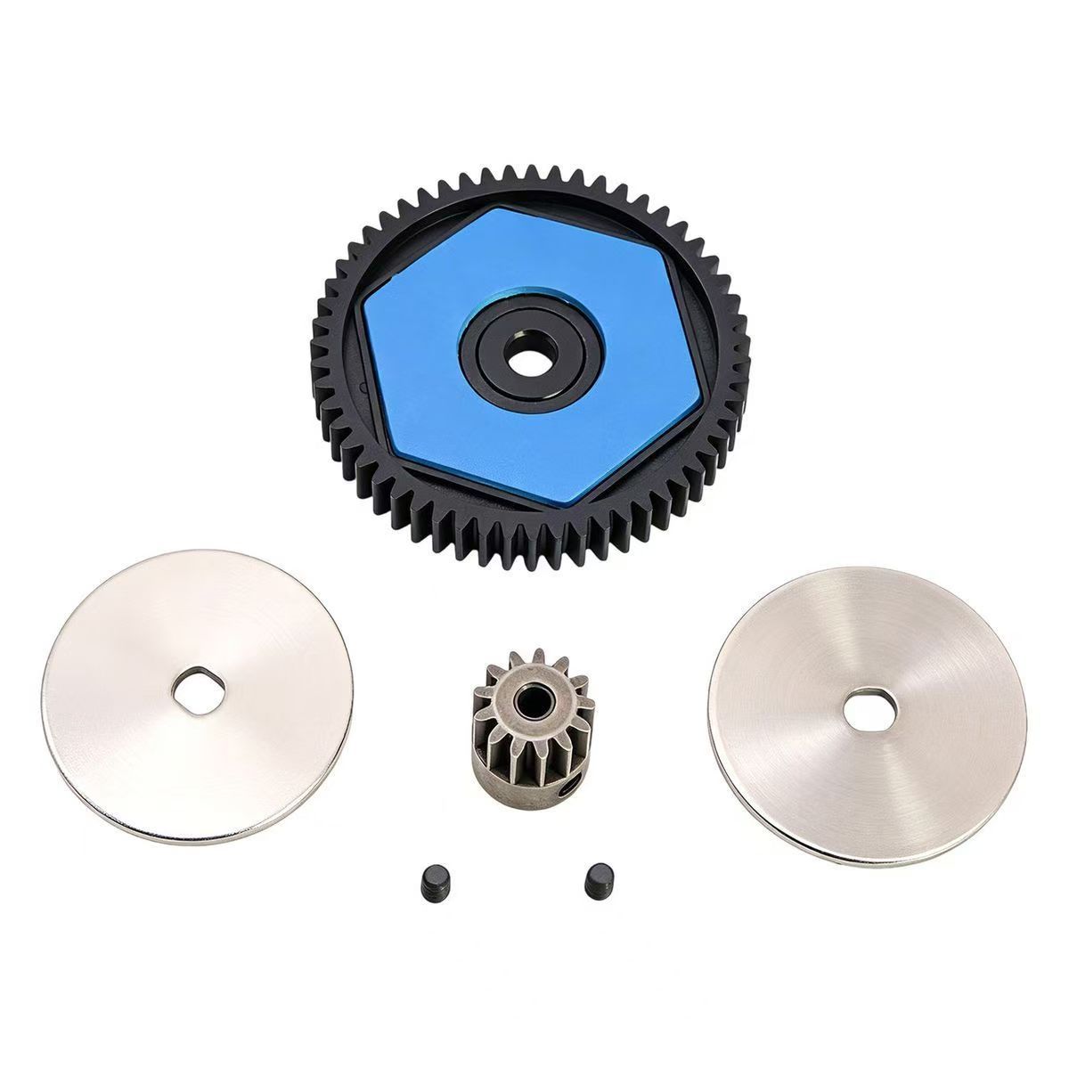 1/10 RC Crawler SCX10 I/II Nylon Transmission Gearbox with All-Metal Gears for 90046/90027  BX2