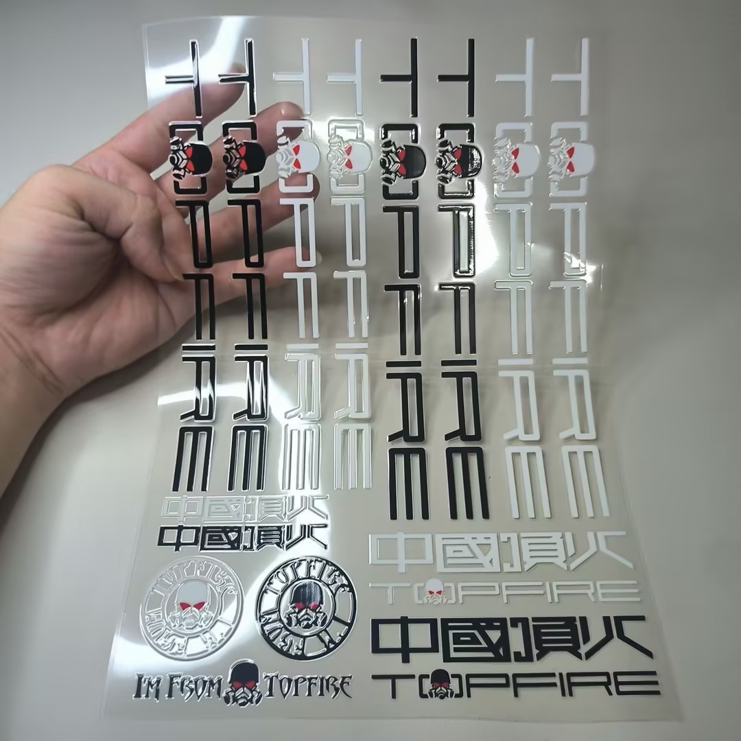 UV Transfer Decal Sticker Set for RC Crawlers XQJ-008