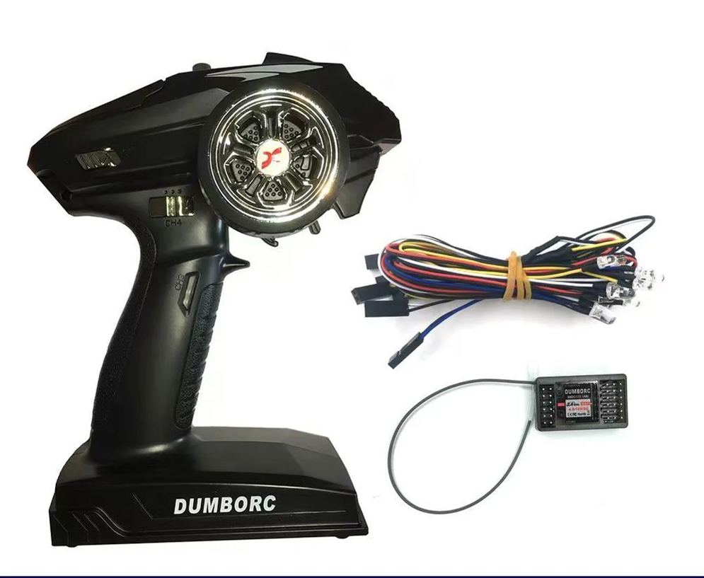 DUMBORC X6 6CH 2.4GHz RC Transmitter with Gyro Receiver Professional Radio System for RC Crawler Drift Car Tank Boat  YG02