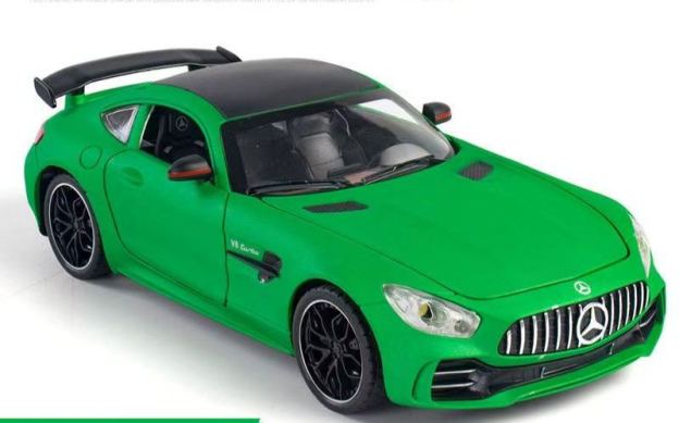 1:18 Mercedes-Benz AMG ONE Alloy Supercar Model, Light & Sound, 4-Wheel Shock Absorption, Multi-Open Doors & Adjustable Rear Wing, Diecast Car Ornament Toy for Boys   ZM9