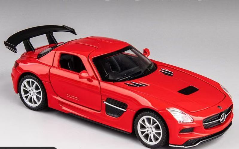 1:18 Mercedes-Benz AMG ONE Alloy Supercar Model, Light & Sound, 4-Wheel Shock Absorption, Multi-Open Doors & Adjustable Rear Wing, Diecast Car Ornament Toy for Boys   ZM9