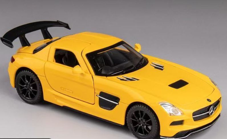 1:18 Mercedes-Benz AMG ONE Alloy Supercar Model, Light & Sound, 4-Wheel Shock Absorption, Multi-Open Doors & Adjustable Rear Wing, Diecast Car Ornament Toy for Boys   ZM9
