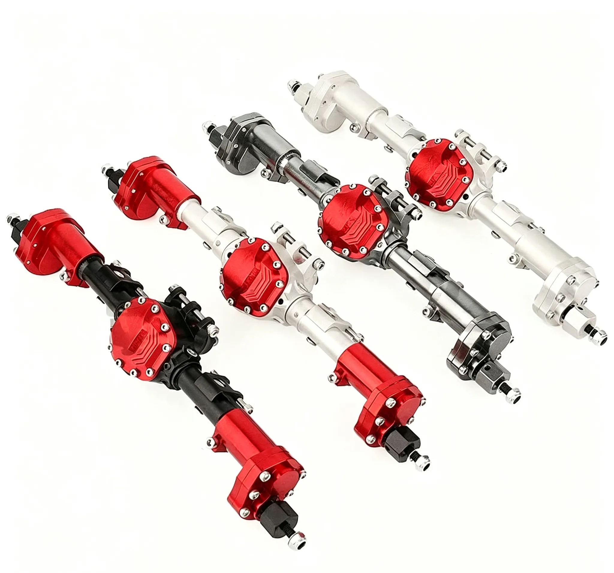1/10 RC Crawler Aluminum Portal Axle Set for Axial SCX10 II 90046 / 90047  Q10