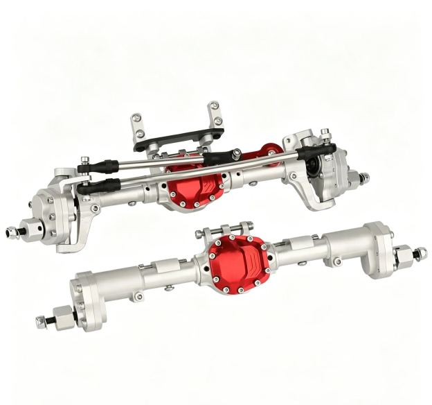 1/10 RC Crawler Aluminum Portal Axle Set for Axial SCX10 II 90046 / 90047  Q10