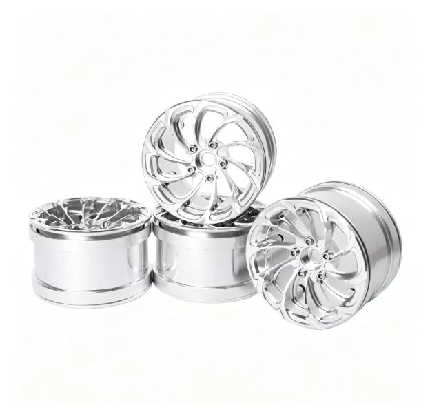 2.2" Tornado Style Metal Beadlock Wheels, CNC Aluminum RC Crawler Wheels for AXIAL SCX10 TRX4  L2