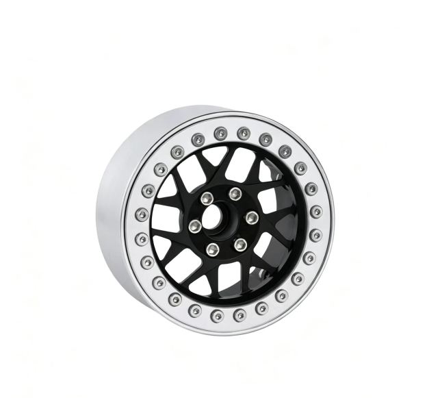 XIANGXI H8H 2.2" Aluminum Beadlock Wheels for 1/10 RC Crawlers - Compatible with SCX10, YK & More L3