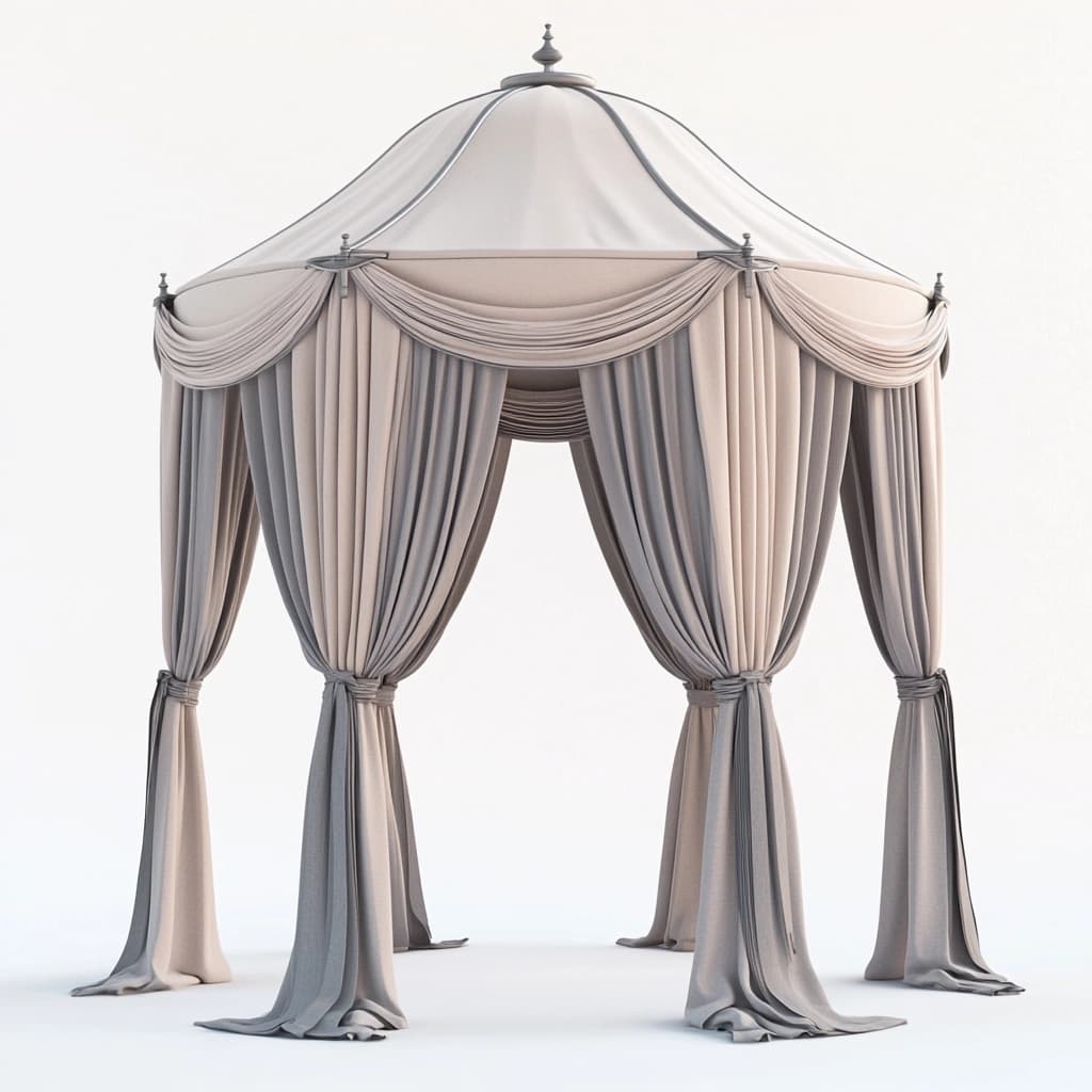 Carpa de jardín elegante para exteriores en tela beige estructura de acero 3x3 metros resistente al agua decoración multifuncional tipo cenador-Naivejoy