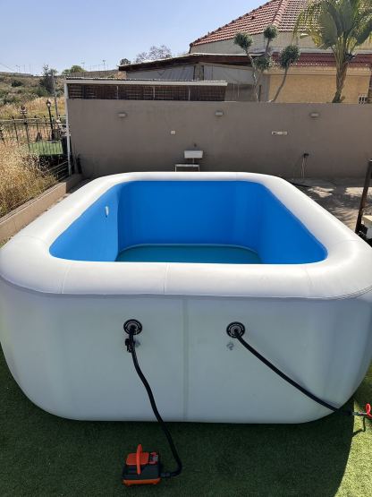 IPOOLGO POOL RECTANGULAR HOT SALE SIZE  MANUAL PUMP AND REPAIR KIT