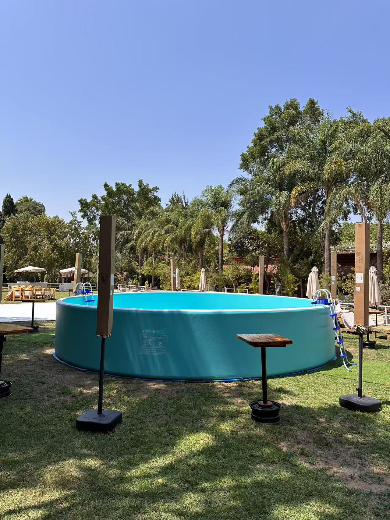 POOLONEX POOL HOT SALE WITH MANUAL PUMP AND REPAIR KIT FREE SHIPPING