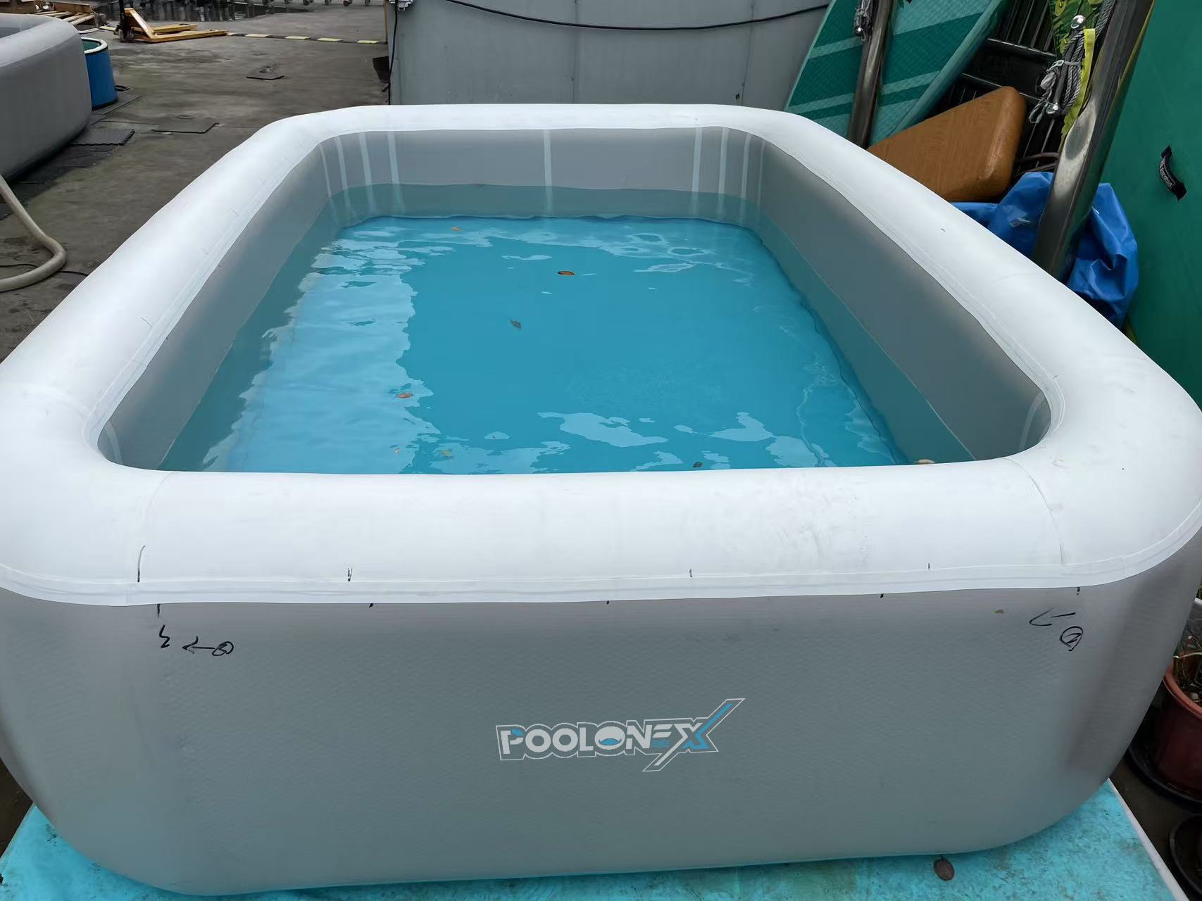 POOLONEX POOL RECTANGULAR HOT SALE SIZE  ELECTRIC AIR  PUMP AND REPAIR KIT