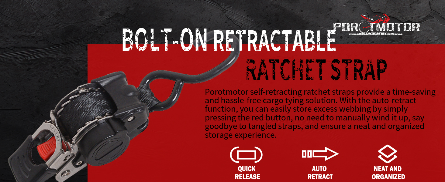 bolt on ratchet strap
