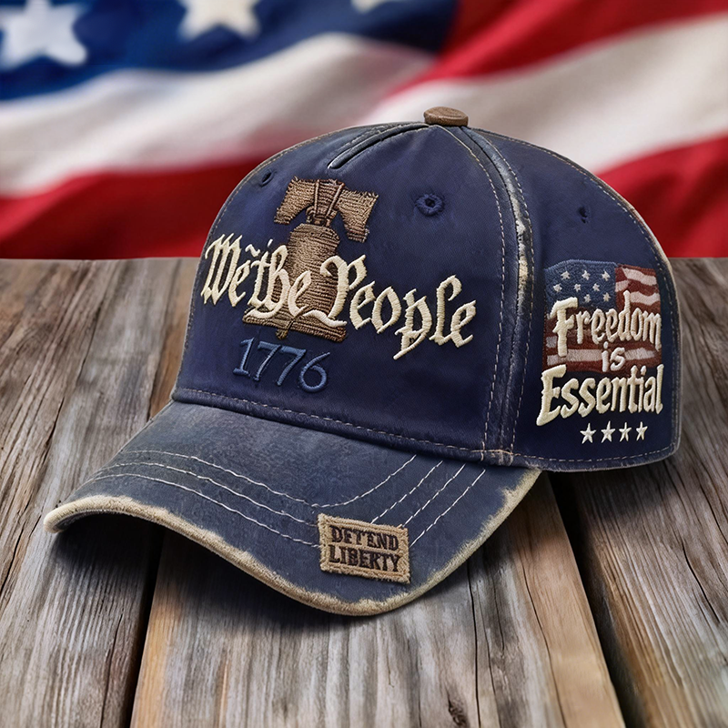 LAST DAY 49% OFF-2026 We The People  Vintage Baseball Cap
