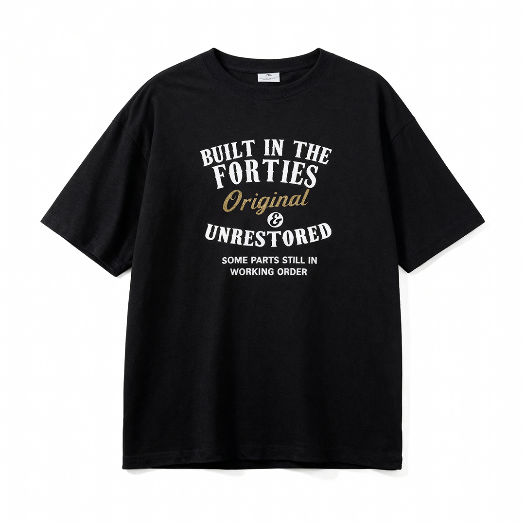 Built In The Forties Original Unrestored Some Parts Still In Short Sleeve Shirt