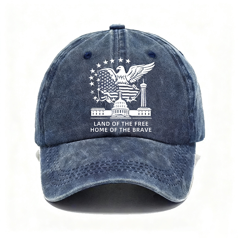 LAND OF THE FREE, HOME OF THE BRAVEClassic Cap