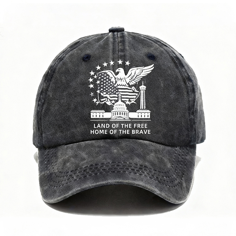 LAND OF THE FREE, HOME OF THE BRAVEClassic Cap