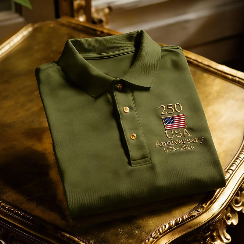Men's Business America Anniversary Polo Shirt