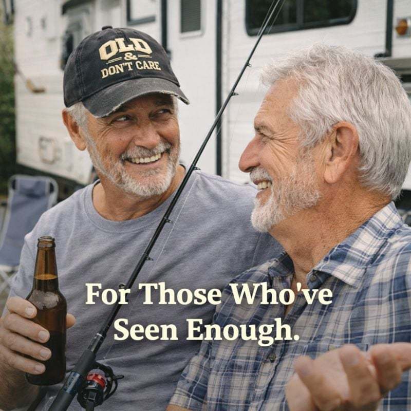 🔥LAST DAY 49% OFF🧢 Vintage Distressed “OLD & DON’T CARE” Cap