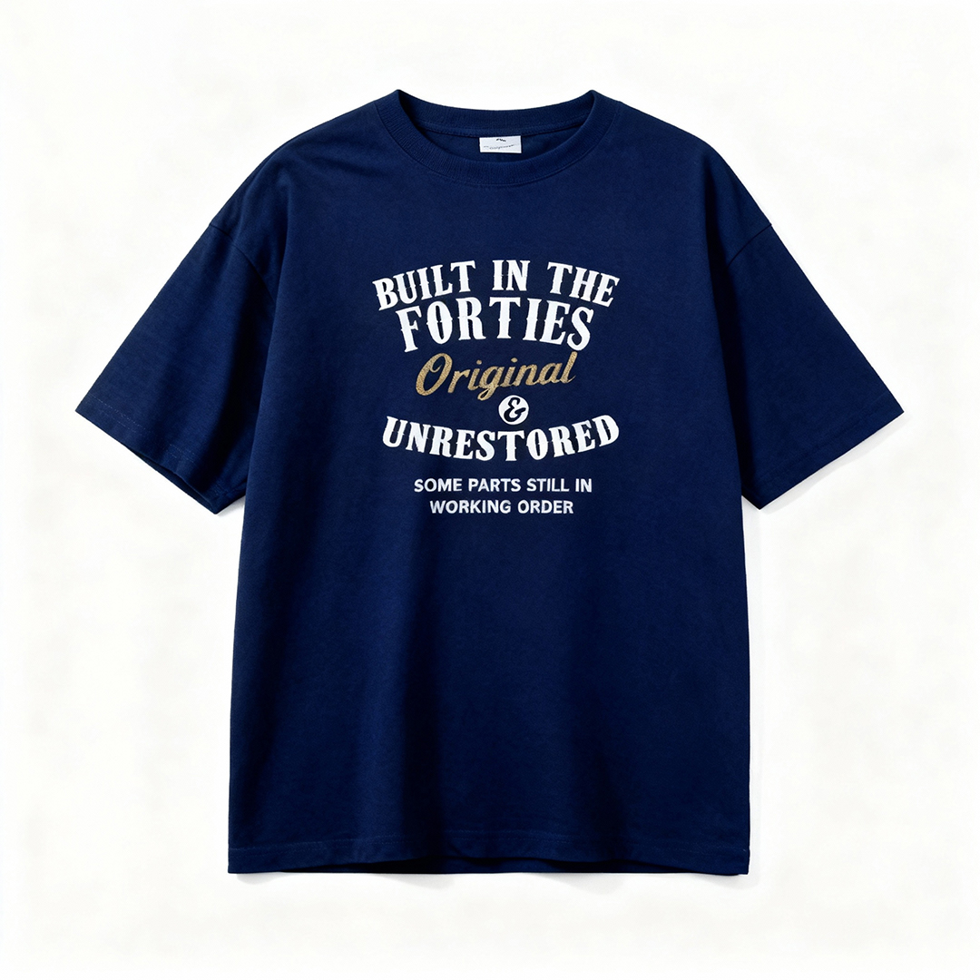 Built In The Forties Original Unrestored Some Parts Still In Short Sleeve Shirt