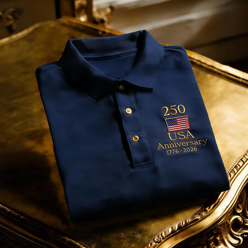 Men's Business America Anniversary Polo Shirt