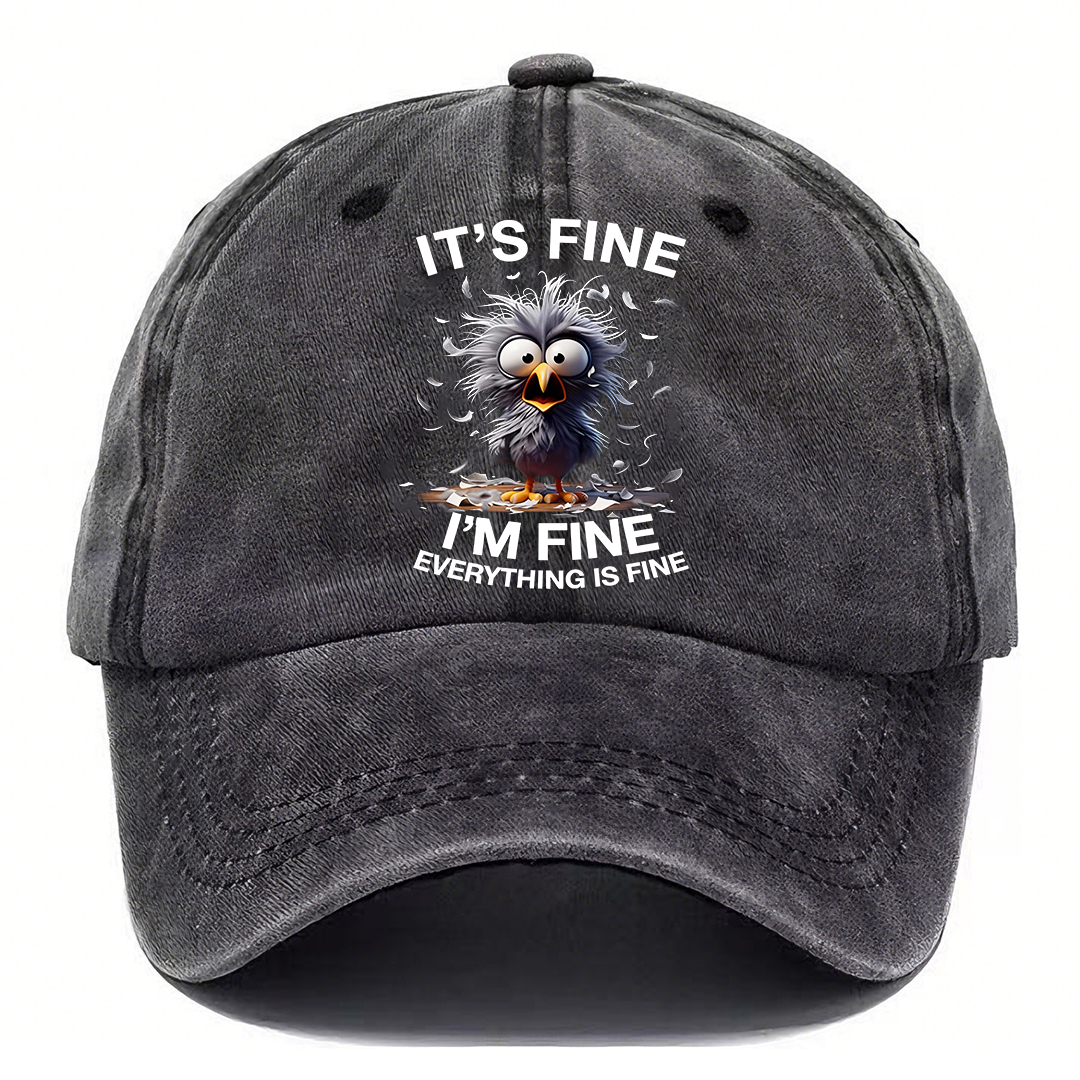 [Copy]“I Do My Own Stunts” Cap — Bold Print, Vintage Style, Everyday Comfort