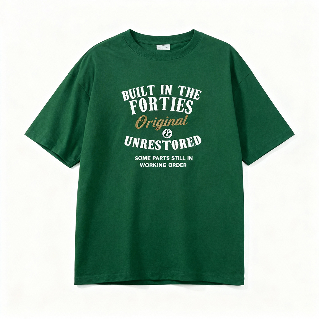 Built In The Forties Original Unrestored Some Parts Still In Short Sleeve Shirt