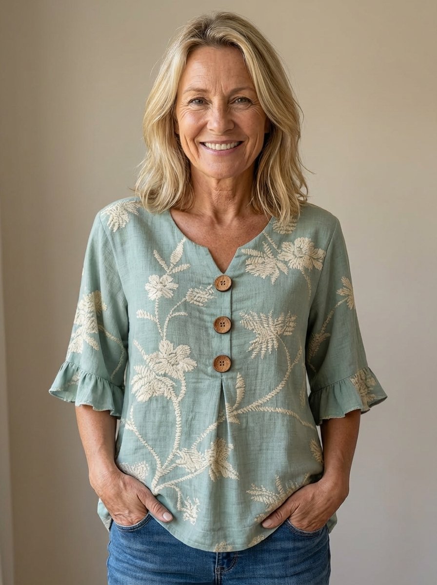 Women'S Casual Printed Shirt