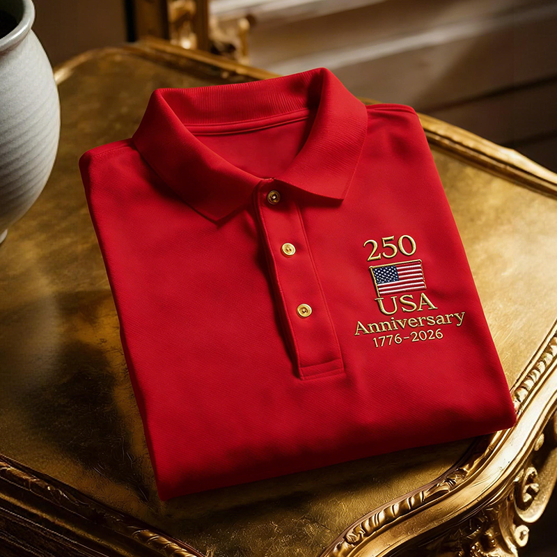 Men's Business America Anniversary Polo Shirt