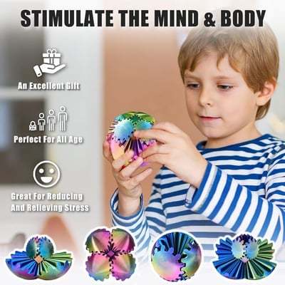 🔥GearSphere - The Steampunk Whirling Wonder Fidget (Gear Ball)