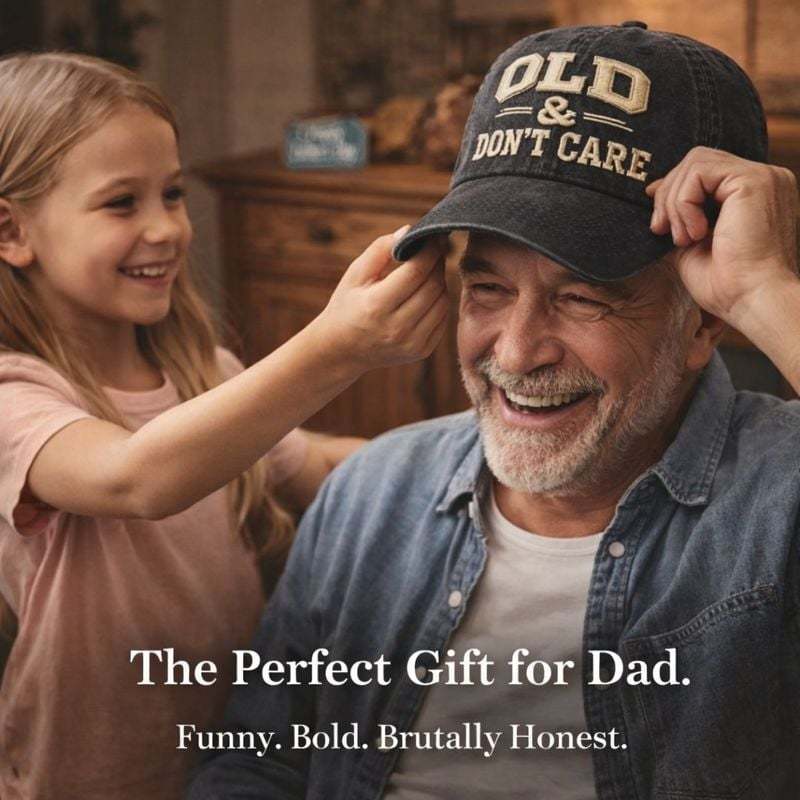 🔥LAST DAY 49% OFF🧢 Vintage Distressed “OLD & DON’T CARE” Cap