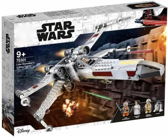 LEPIN Star Wars Luke Skywalker’s X-Wing Fighter Toy Building Kit for Kids