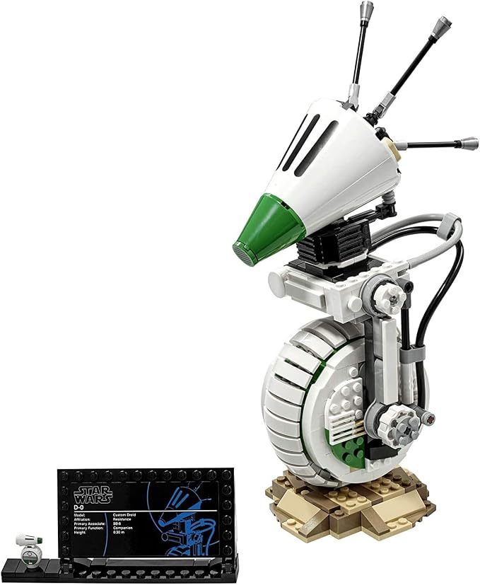 LEPIN Star Wars: The Rise of Skywalker D-O Building Kit; Collectible Star Wars Character and a Cool Birthday Gift, Holiday Present or Fun Surprise for Any Star Wars Fan (519 Pieces)