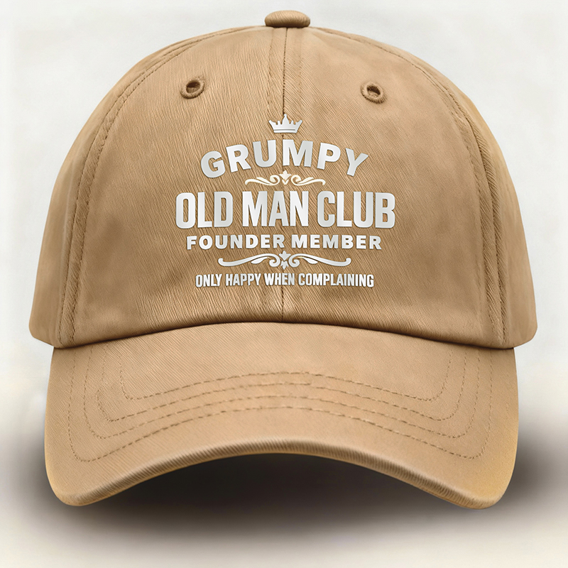 Gift Cap – Washed Demi Cap for Men