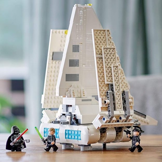 LEPIN Star Wars Imperial Shuttle Building Kit; Awesome Building Toy for Kids Featuring Luke Skywalker and Darth Vader; Great Gift Idea for Star Wars Fans Aged 9 and Up, New 2021