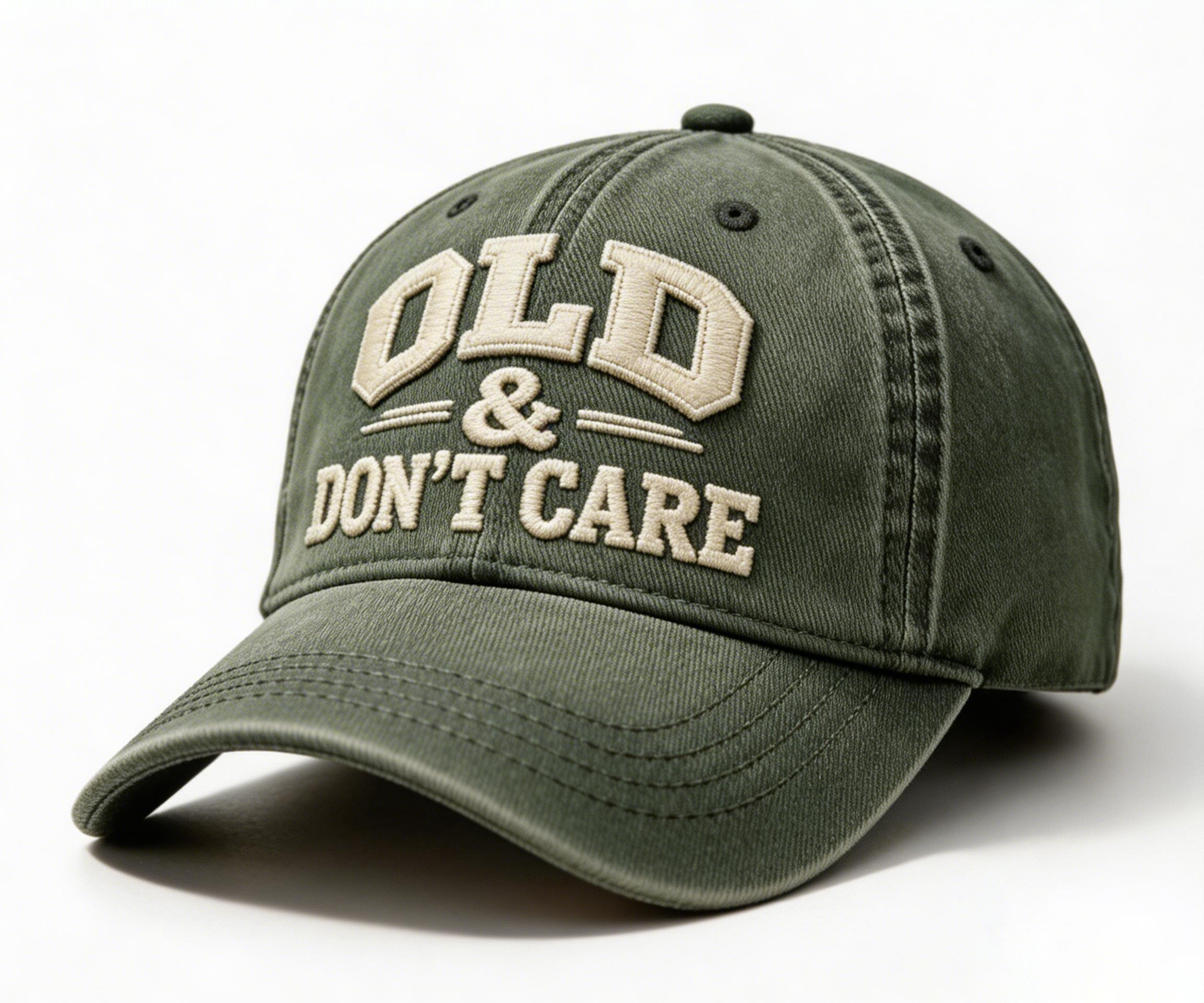 🔥LAST DAY 49% OFF🧢 Vintage Distressed “OLD & DON’T CARE” Cap
