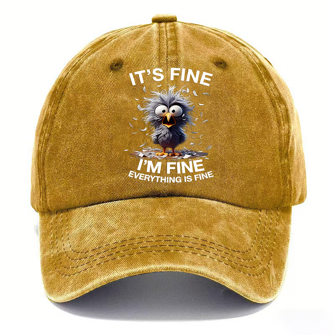 [Copy]“I Do My Own Stunts” Cap — Bold Print, Vintage Style, Everyday Comfort