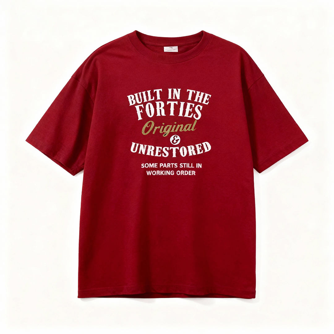 Built In The Forties Original Unrestored Some Parts Still In Short Sleeve Shirt