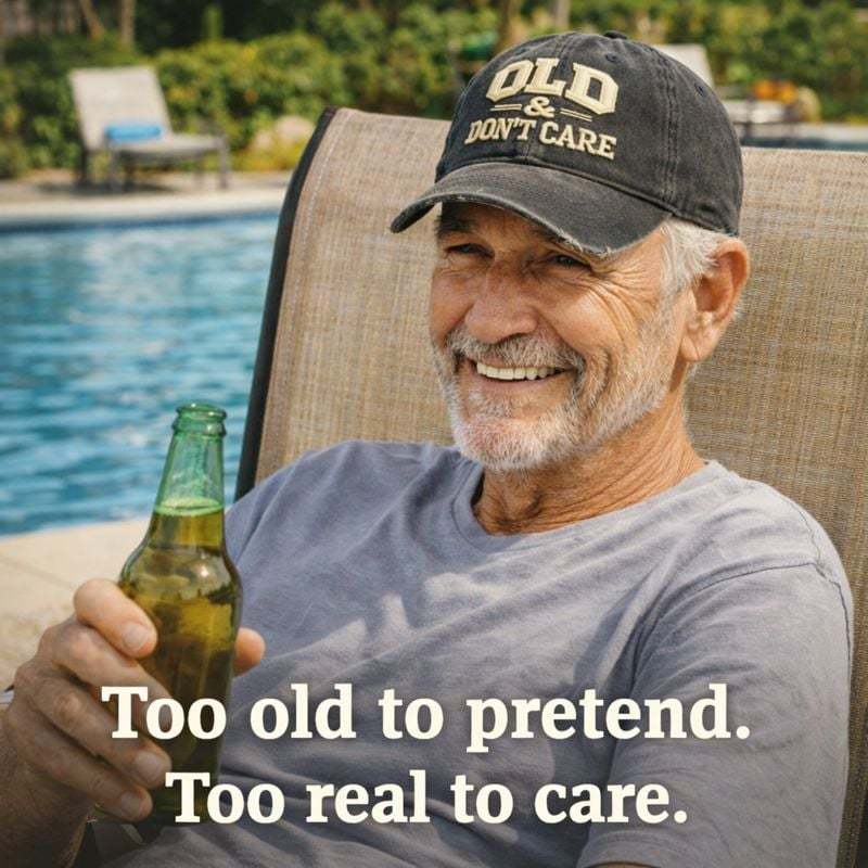 🔥LAST DAY 49% OFF🧢 Vintage Distressed “OLD & DON’T CARE” Cap