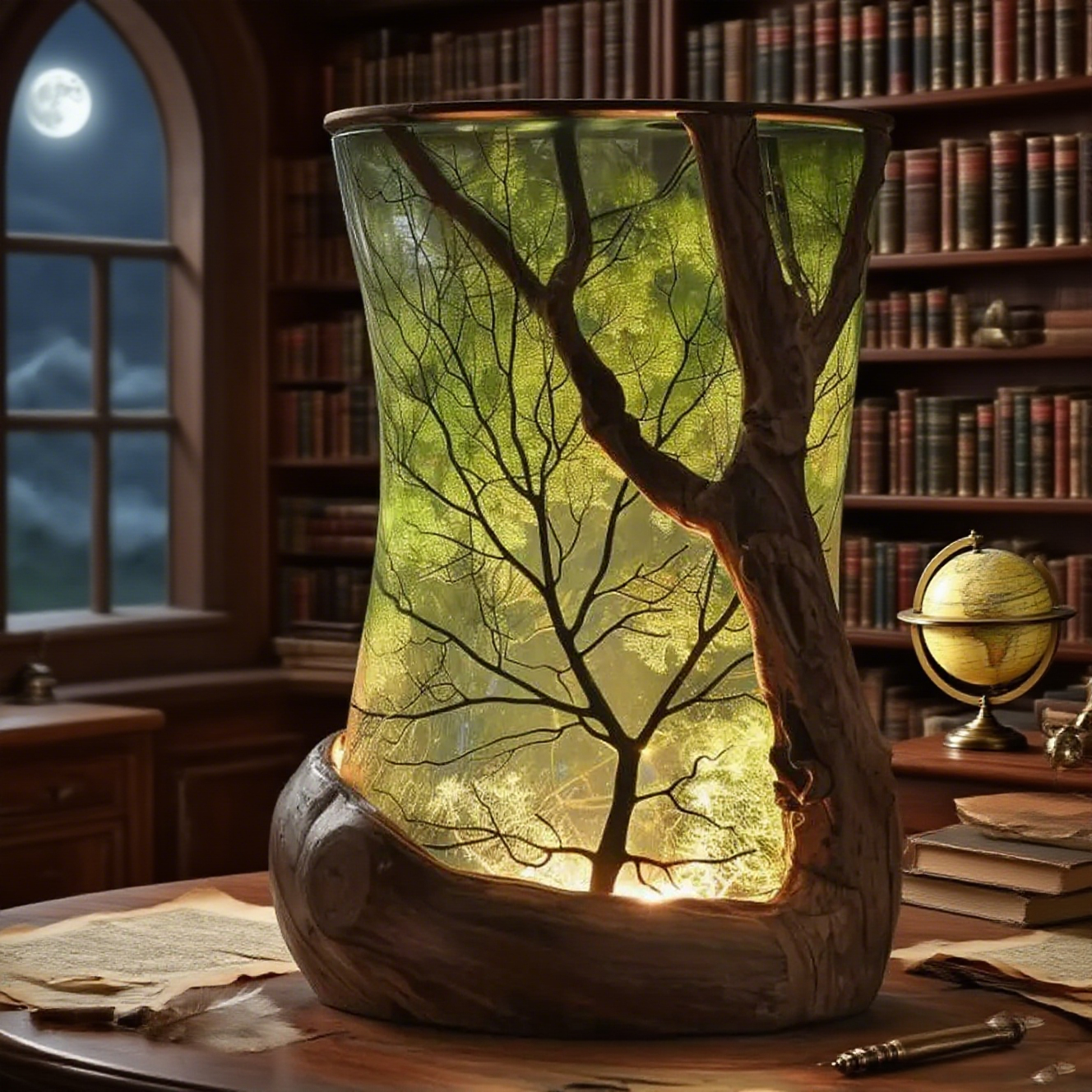 🔥Last Day 49% OFF🌿“Enchanted Forest” Nature-Inspired Ambient Lamp