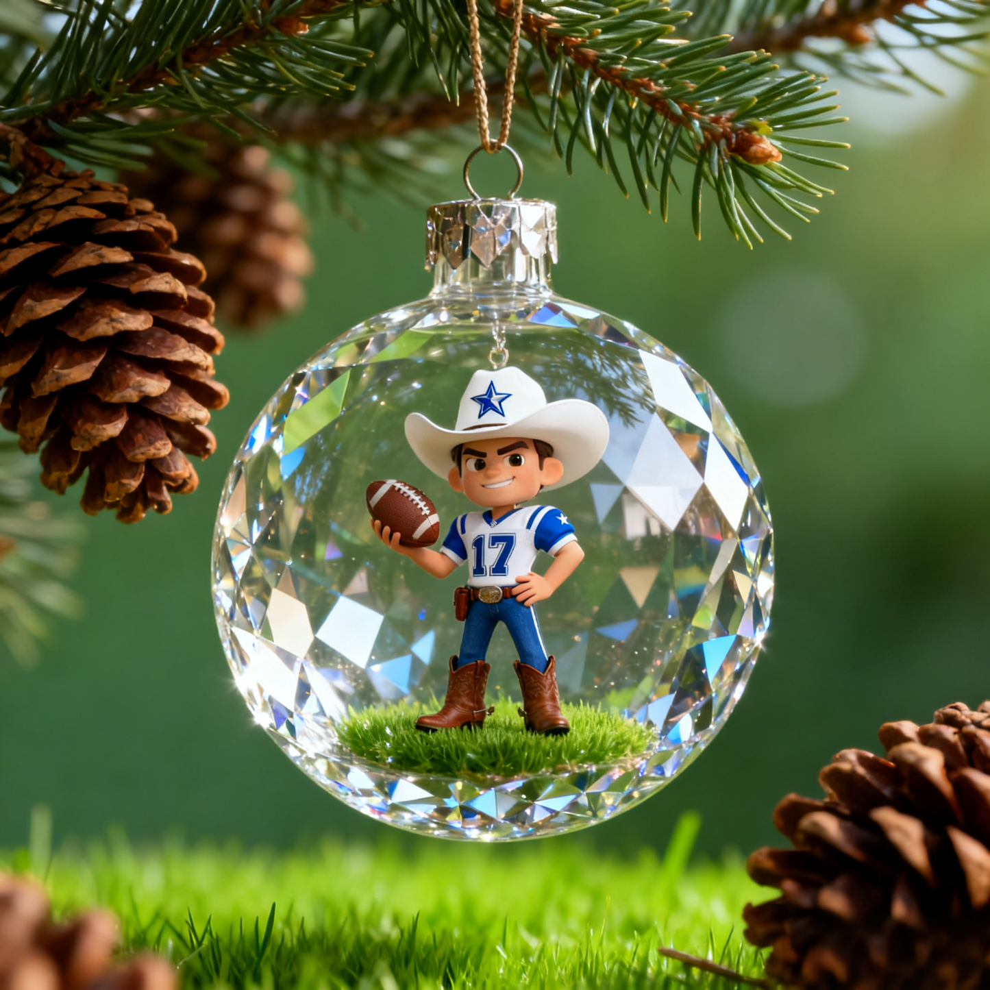 ✨Football Collectibles for Enthusiasts – Crystal Glass Ball Decoration✨