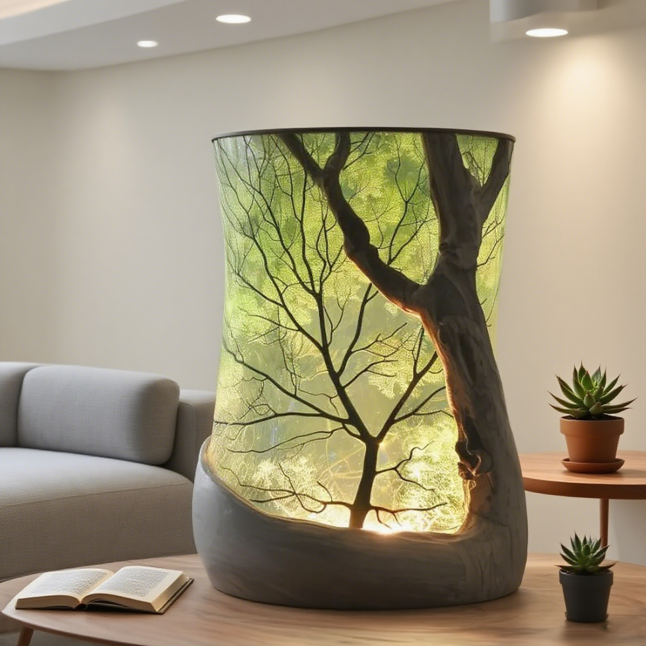🔥Last Day 49% OFF🌿“Enchanted Forest” Nature-Inspired Ambient Lamp